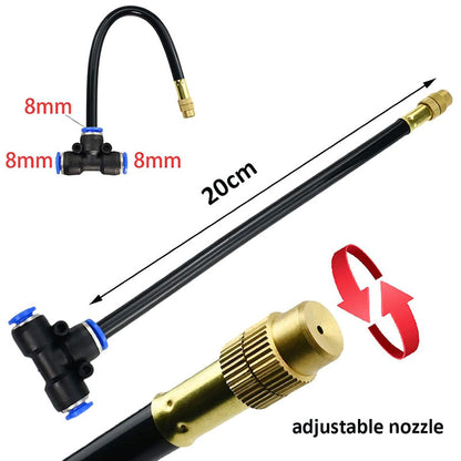 Drip Irrigation Kit with 360° Flexible Hose
