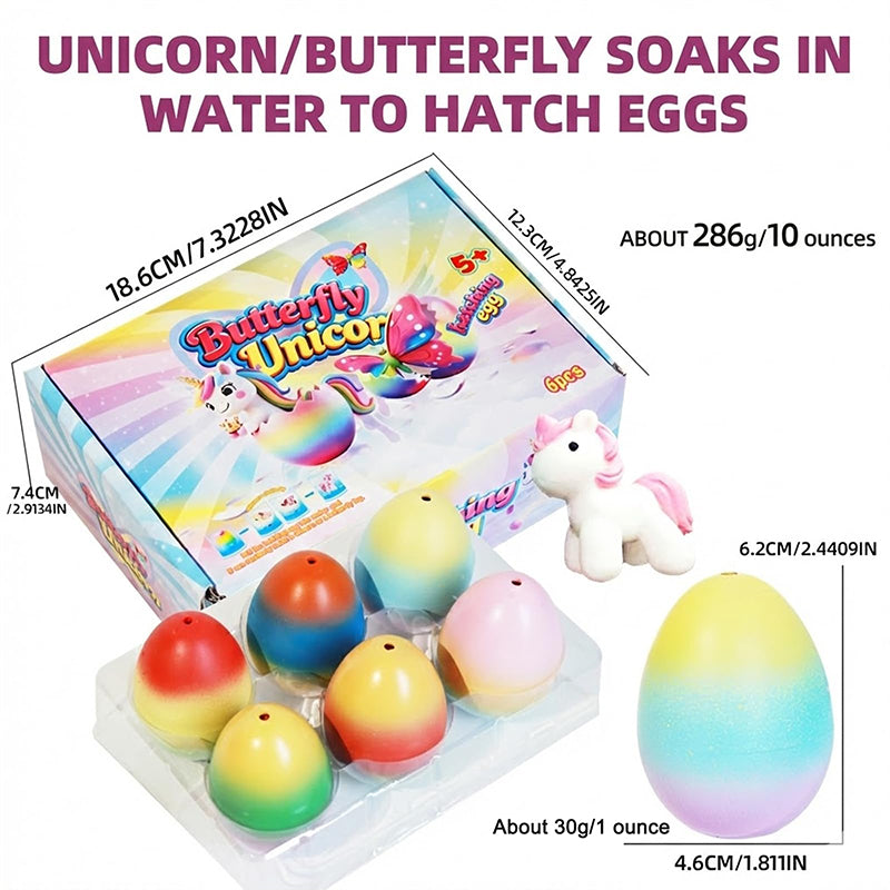 📢📢50% OFF !!!⏰6PCS Magic Hatching Egg Toy