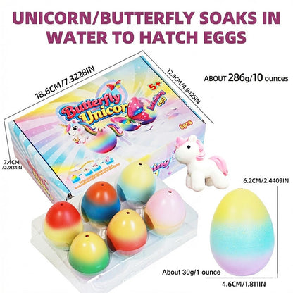 📢📢50% OFF !!!⏰6PCS Magic Hatching Egg Toy
